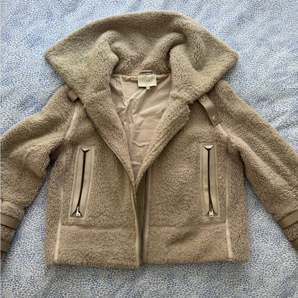IRO Paris Shearling Jacket